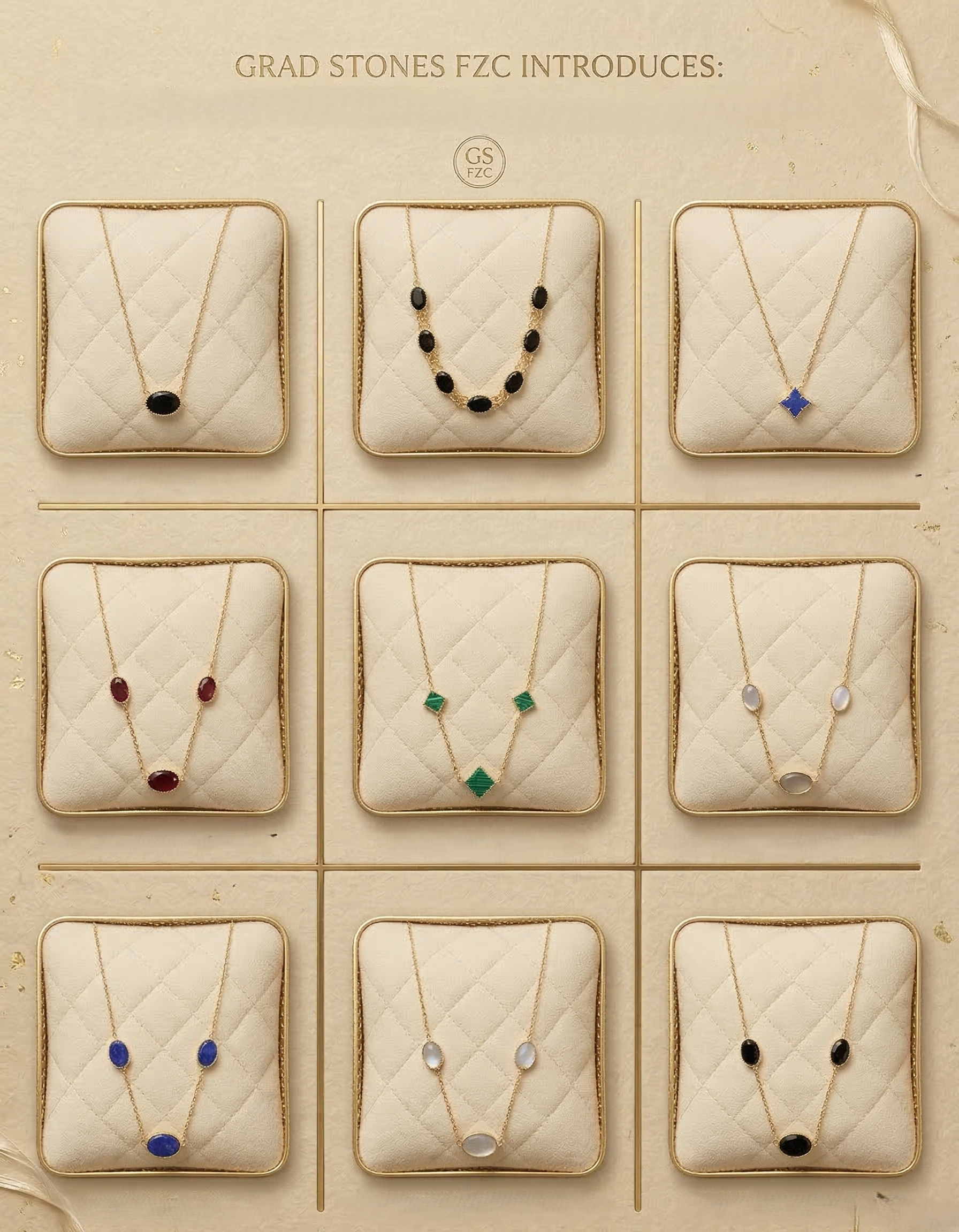 Golden Aura Necklaces 