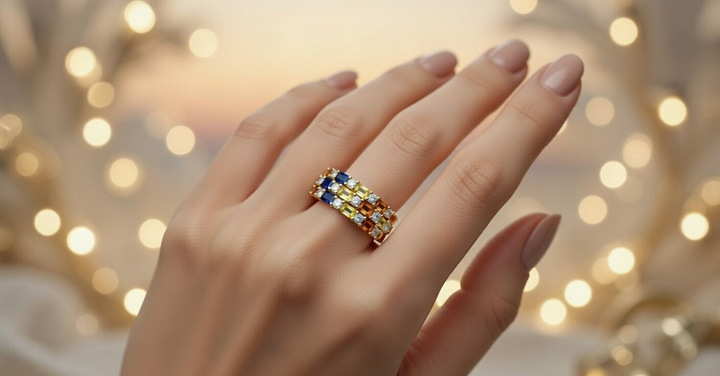 Multi-Sapphire Ring
