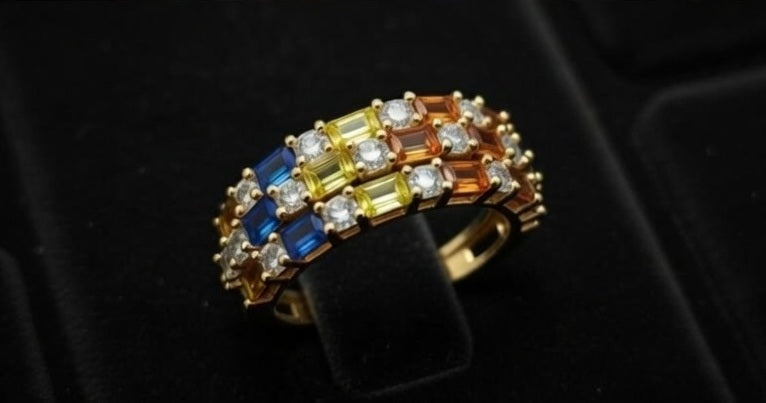 Multi-Sapphire Ring