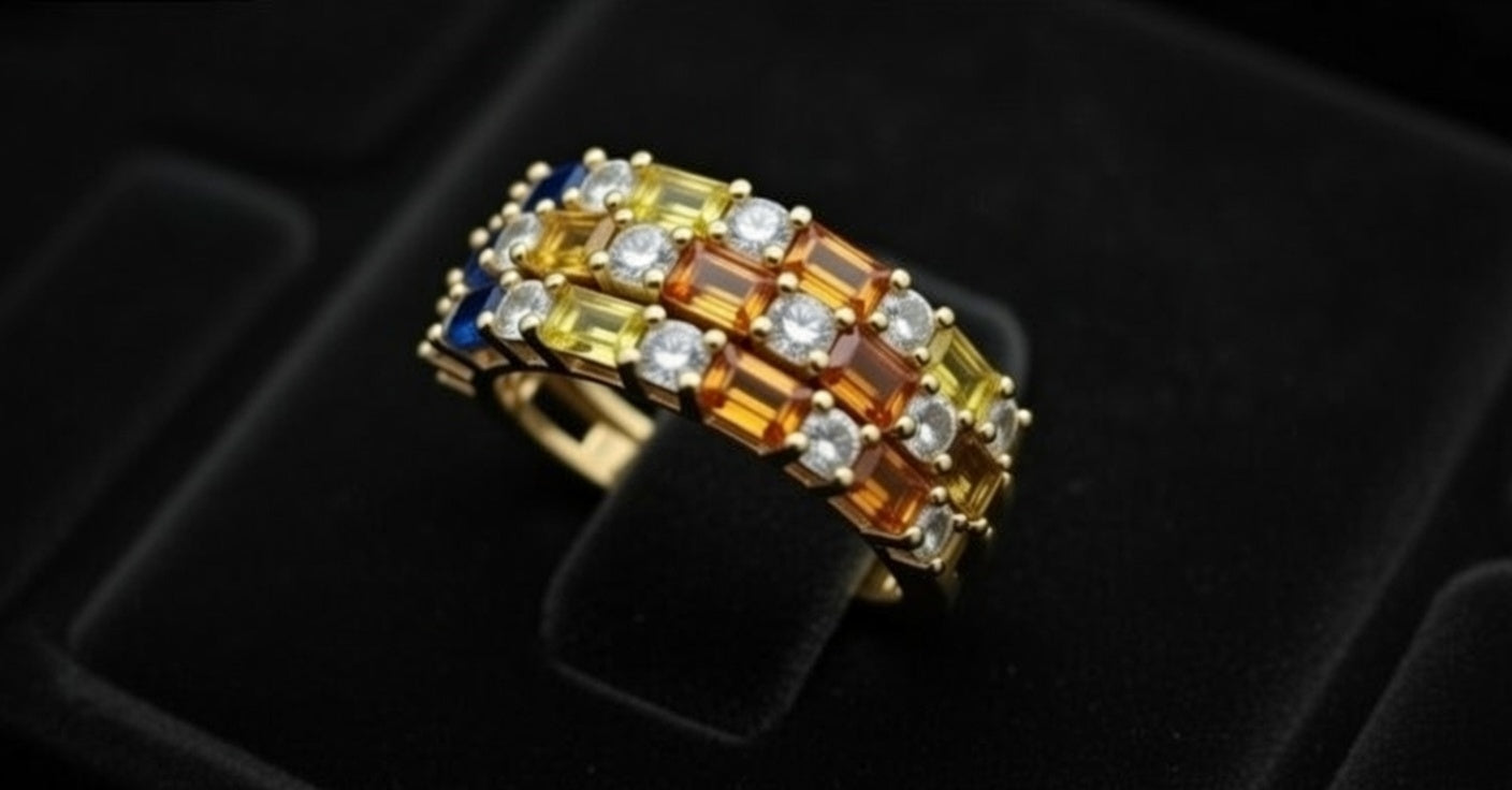 Multi-Sapphire Ring